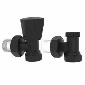 ARCO KCM22N dvieļu žāvētāja vārstu komplekts, 1/2 collas, melns