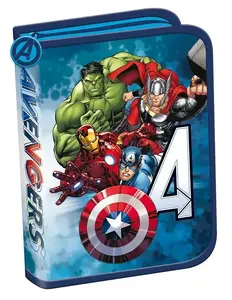 Пенал AVENGERS, 21 x 14 см, синий