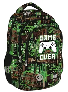 ST.RIGHT BP-26 Game Over Backpack, Black/Green