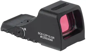 Holosun SCS CZ P-10 C atvērta tipa kolimatora tēmēklis ar saules bateriju