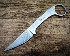 Нож с фиксированным клинком TOGO LKW Spike, сталь VG10 Damascus