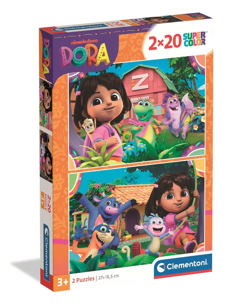 Clementoni Super Color Dora puzle 24827
