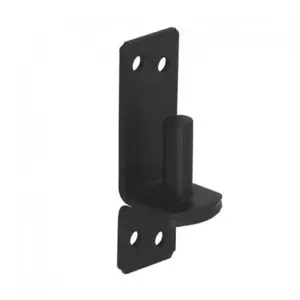 DOMAX 83032 Door Brackets, Black