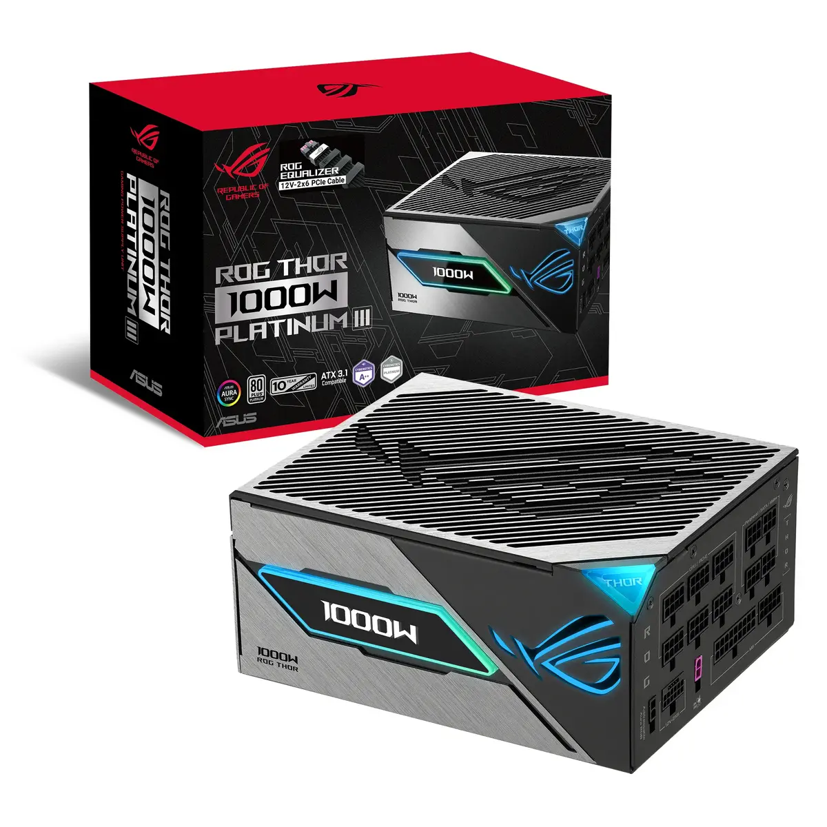 Блок питания Asus ROG THOR 1000P3 GAMING 1000 Вт Photo 12