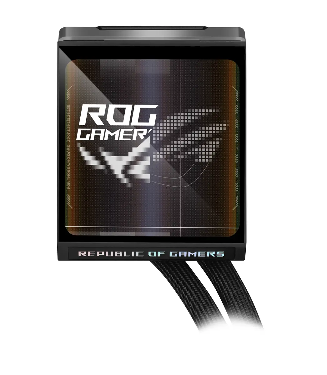 ASUS ROG Strix LC IV 360 ARGB LCD Liquid CPU Cooler Photo 9