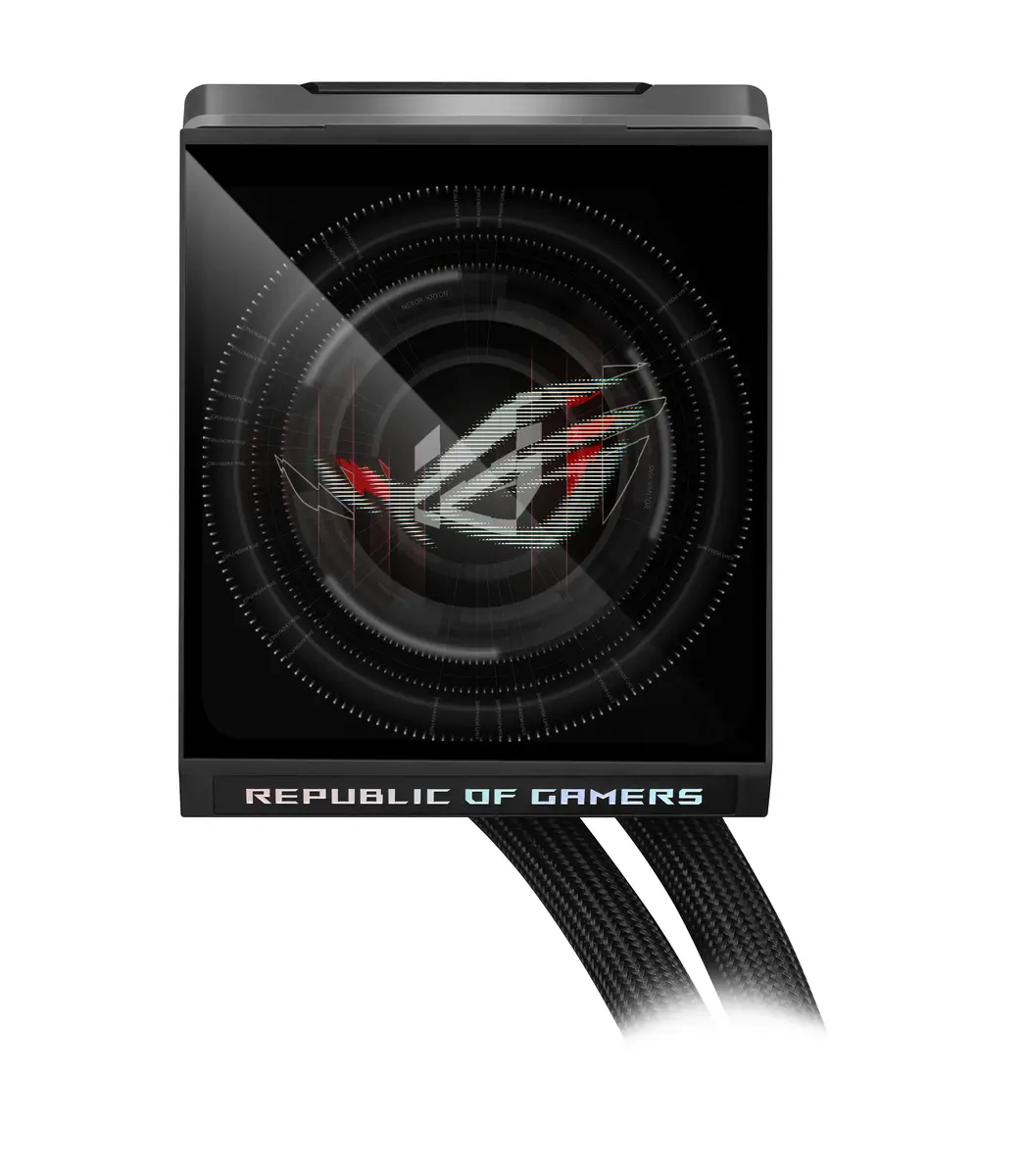 ASUS ROG Strix LC IV 360 ARGB LCD Liquid CPU Cooler Photo 10