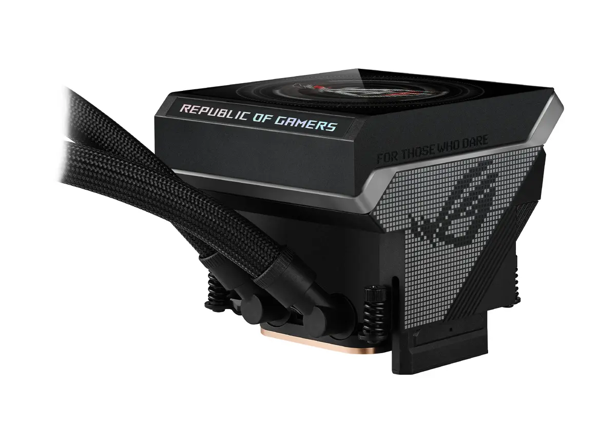 ASUS ROG Strix LC IV 360 ARGB LCD Liquid CPU Cooler Photo 11