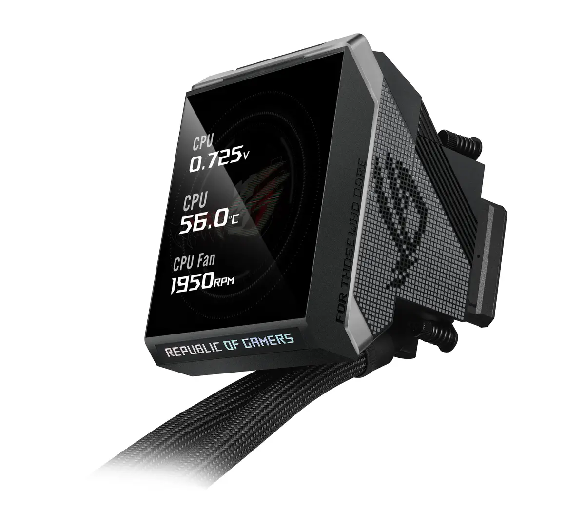 ASUS ROG Strix LC IV 360 ARGB LCD Liquid CPU Cooler Photo 12