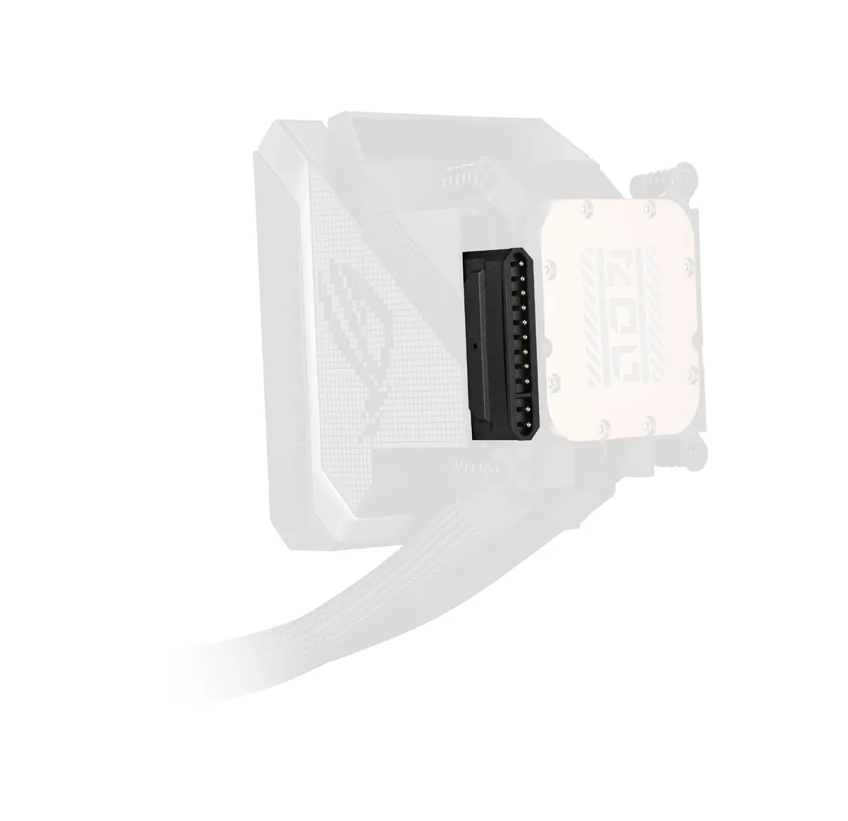 ASUS ROG Strix LC IV 360 ARGB LCD Liquid CPU Cooler Photo 16