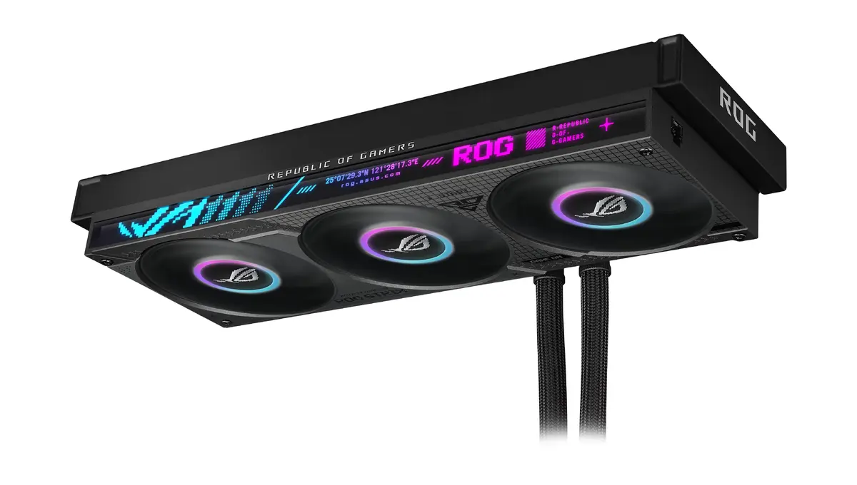 Asus ROG Strix SLC IV 360 ARGB LCD Liquid CPU Cooler Photo 16