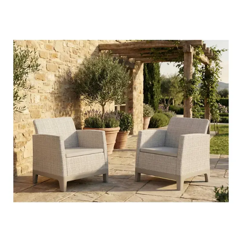 Садовые стулья Keter Scandi Form, комплект из 2 шт. Photo 2