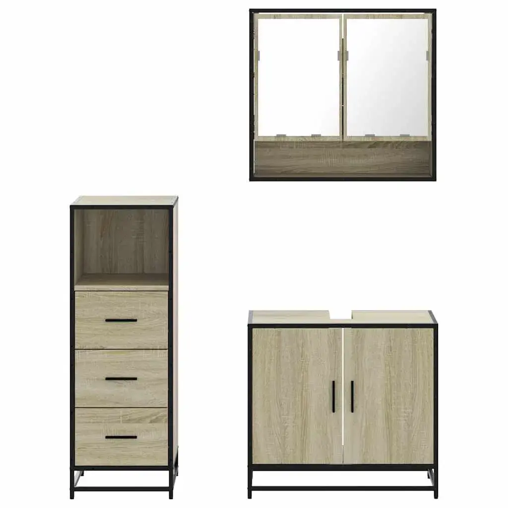 Комплект мебели для ванной VidaXL 3301036 Photo 5