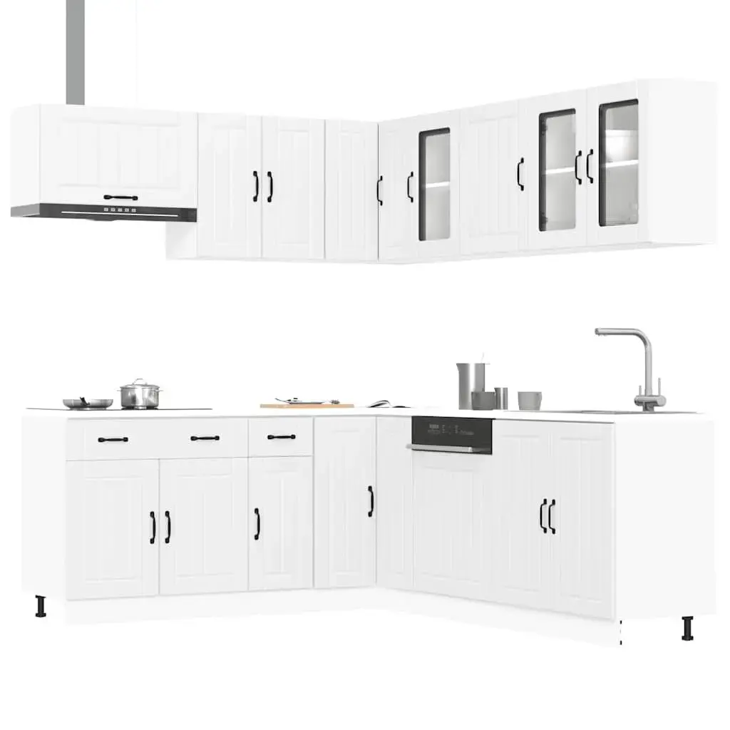 Комплект кухонных шкафов VidaXL Lucca, 11 предметов Photo 2