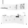 Комплект кухонных шкафов VidaXL Lucca, 11 предметов Photo 2