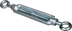 ELKO-BIS Turnbuckle Eye-Eye M16 330-440mm, Galvanized Steel