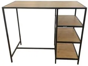 Monroe BAR TABLE GABE WOOD/BLACK 100X120X60CM