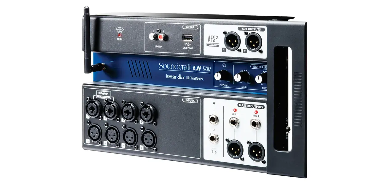 Цифровой микшер Soundcraft Ui12 Photo 2