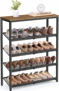 Vasagle 5-Tier Shoe Rack with Shelves
