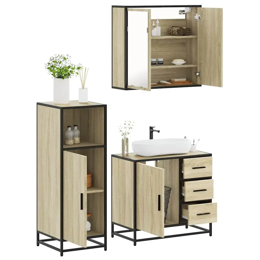 Комплект мебели для ванной VidaXL 3300956 Photo 2