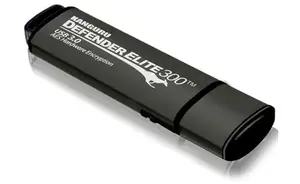 iStorage Kanguru Defender Elite300, 32GB USB флеш накопитель USB тип-A 3.2 Gen 1 (3.1 Gen 1) Черный, Серый