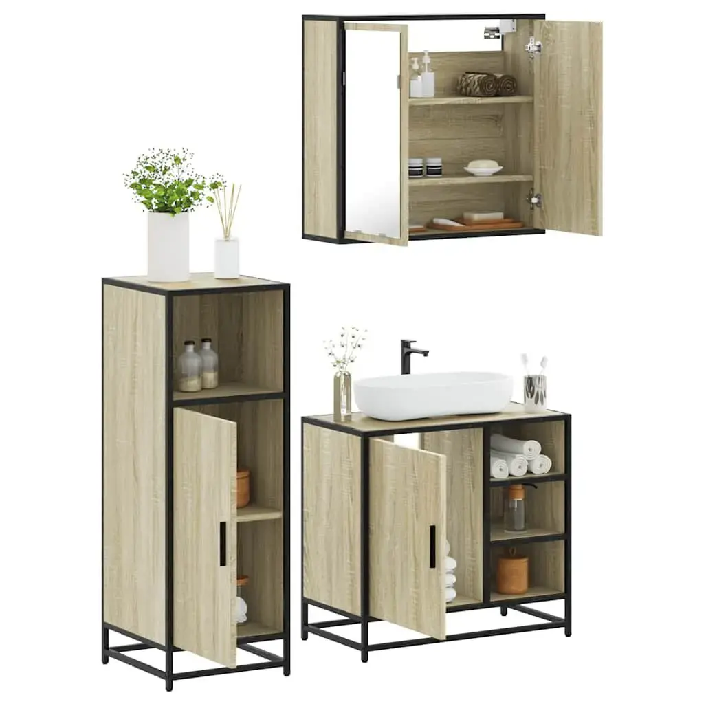 Комплект мебели для ванной VidaXL 3300966 Photo 2