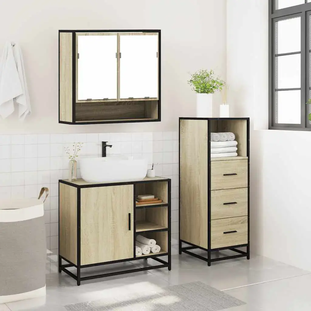 Комплект мебели для ванной VidaXL 3301056 Photo 4