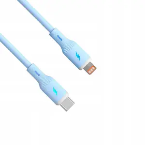 Kabel USB Akyga USB-C - USB-A 1 m Niebieski (AK-USB-72)