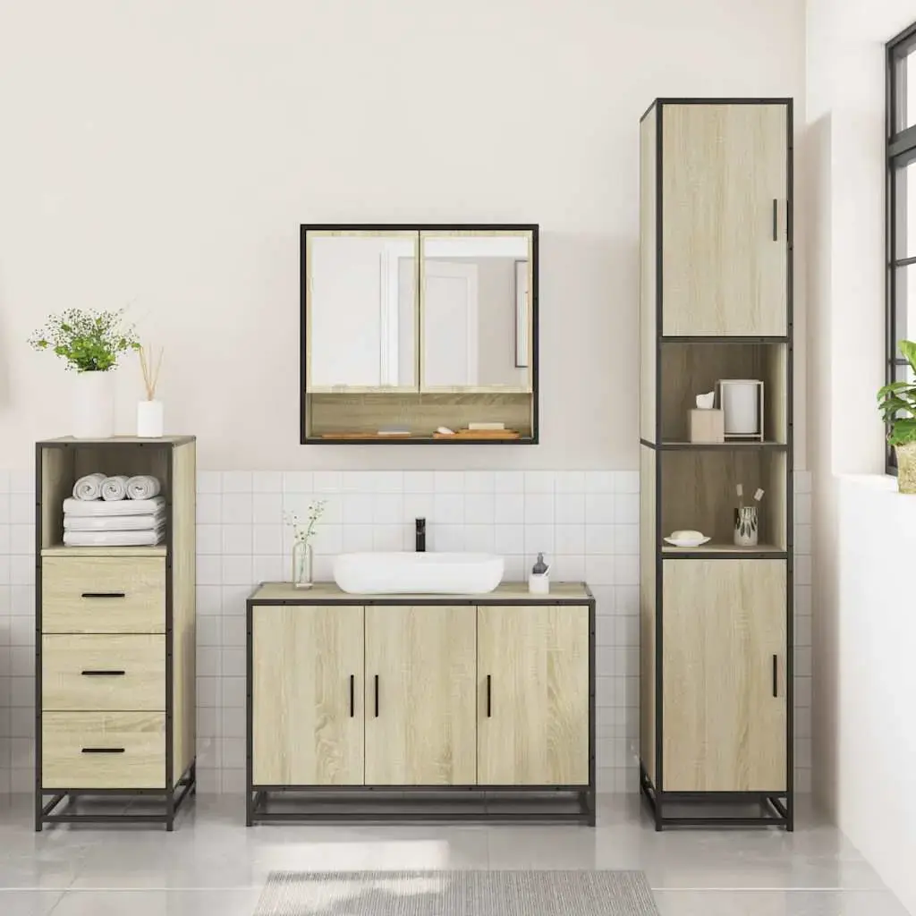 Комплект мебели для ванной VidaXL 3301041 Photo 3