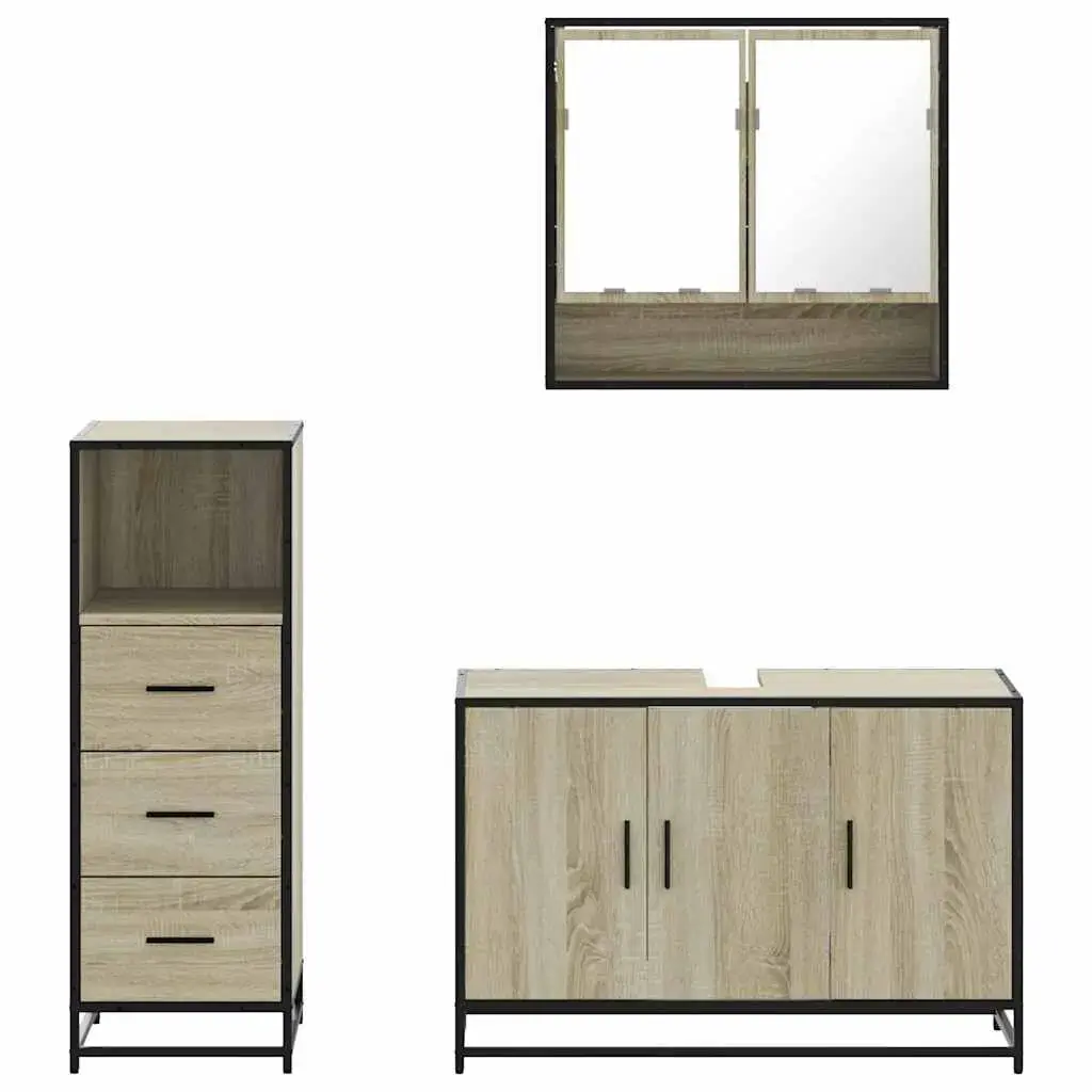 Комплект мебели для ванной VidaXL 3301041 Photo 5