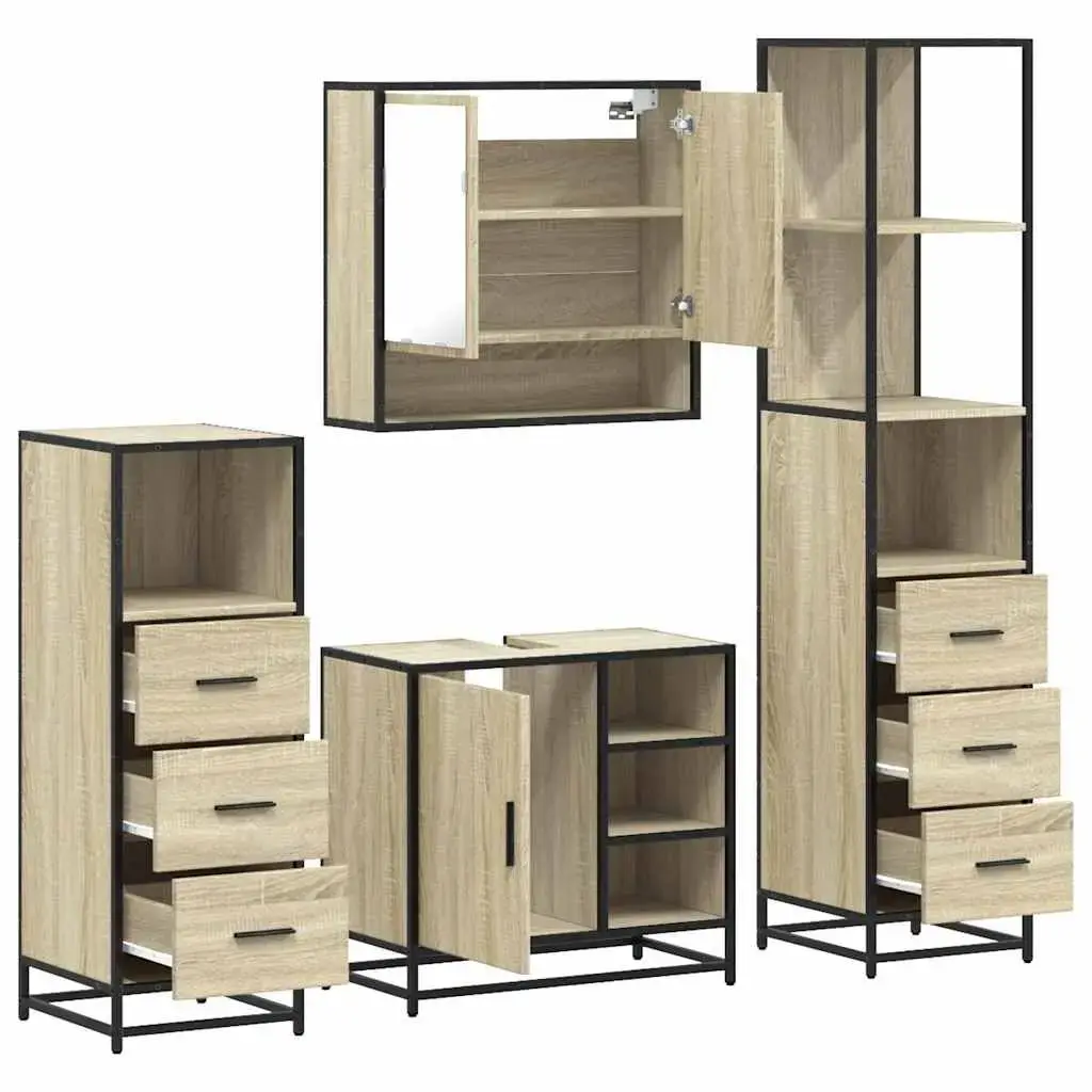 Комплект мебели для ванной VidaXL 3301296 Photo 6