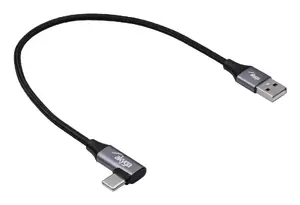 Akyga AK-USB-58 USB кабель USB 2.0 0,3 m USB C USB A 60 W Черный