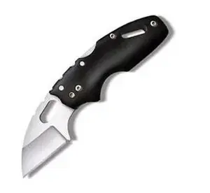 Складной нож Cold Steel Mini Tuff-Lite с лезвием из нержавеющей стали и пластиковой рукоятью
