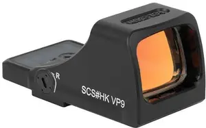 Holosun SCS atvērta tipa kolimatora tēmeklis H&K VP9 ar saules bateriju