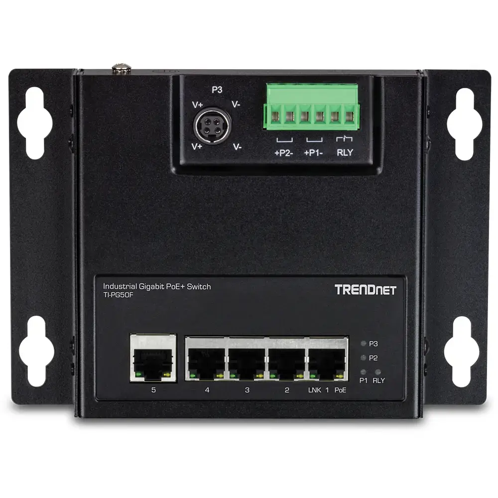 Неуправляемый PoE коммутатор Trendnet TI-PG50F Photo 2