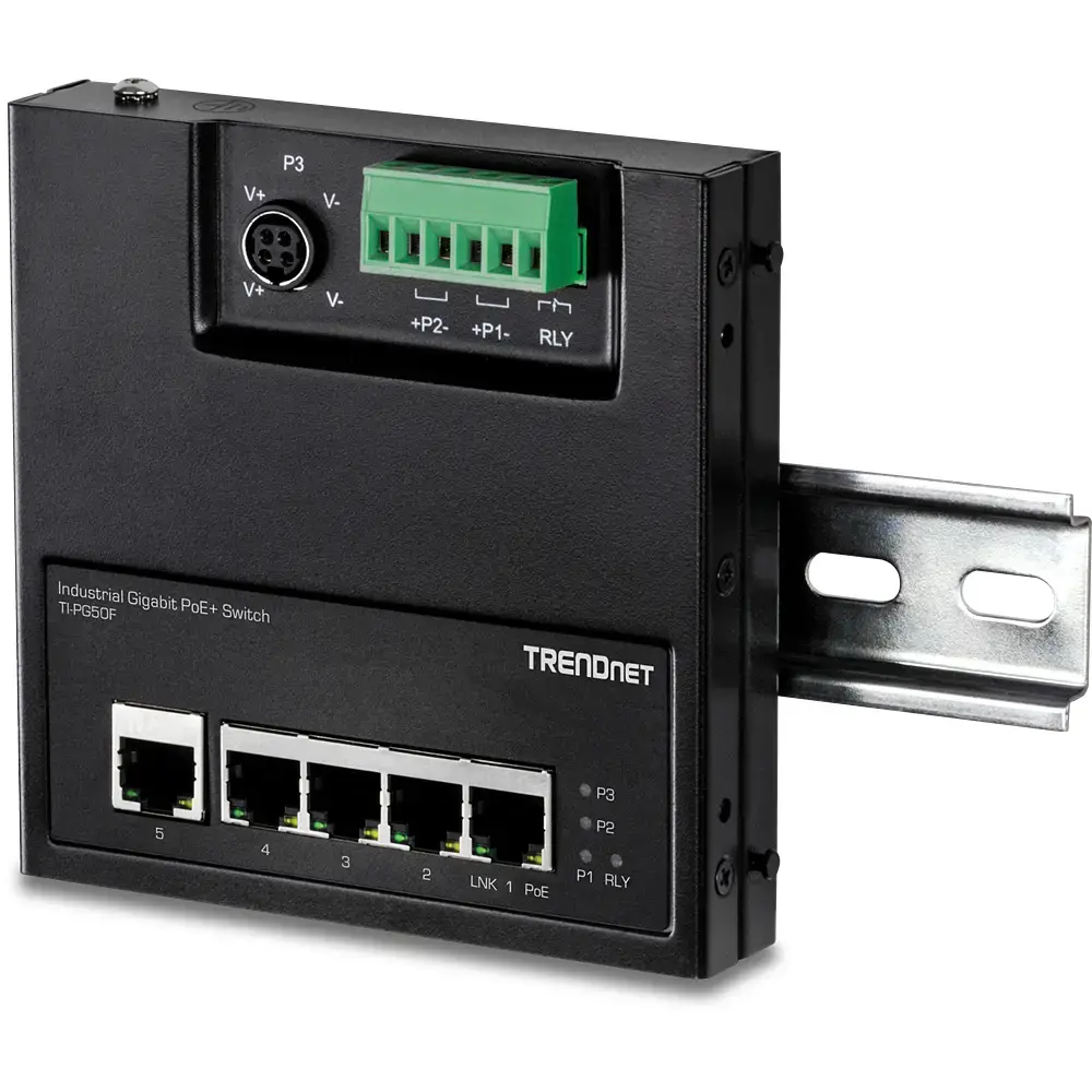 Неуправляемый PoE коммутатор Trendnet TI-PG50F Photo 5