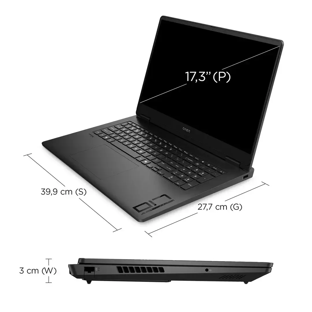 HP OMEN 17-db0128nw Gaming Laptop | AMD Ryzen 5 | RTX 4060 Photo 6