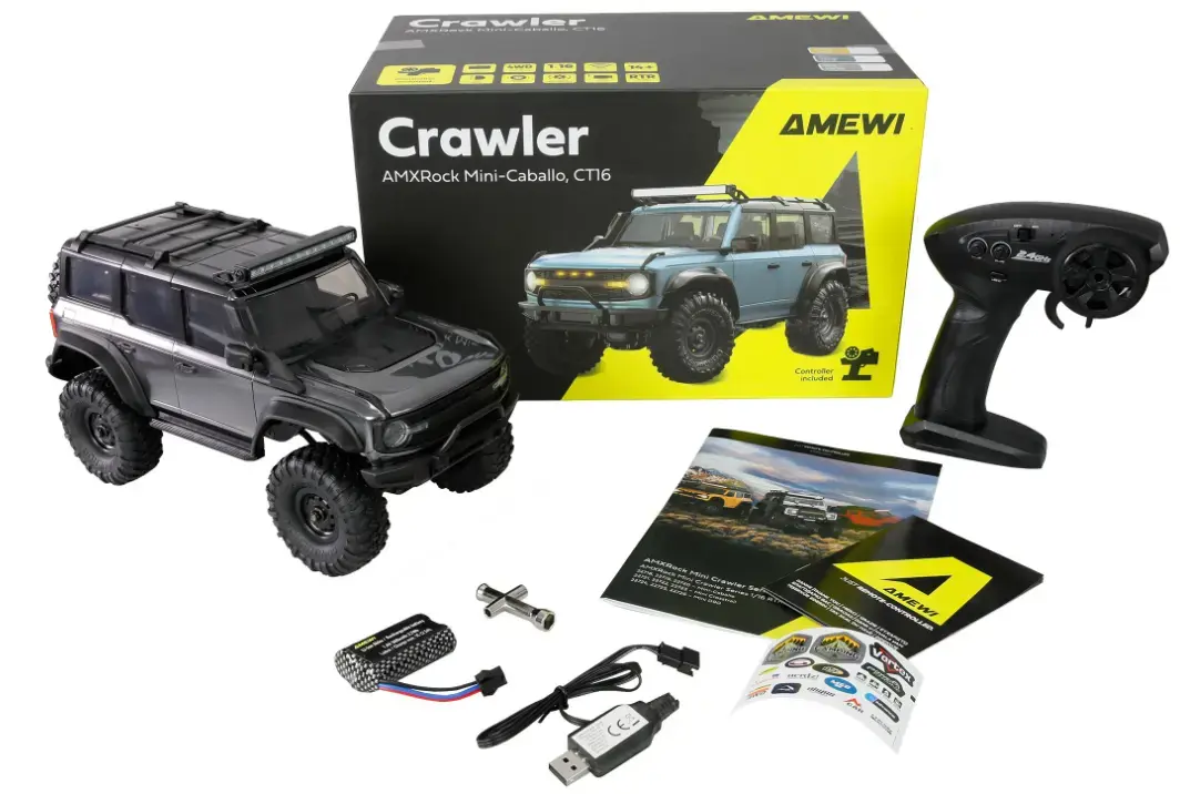 Радиоуправляемый краулер Amewi AMXRock Mini-Cabalo 1:16 Photo 2