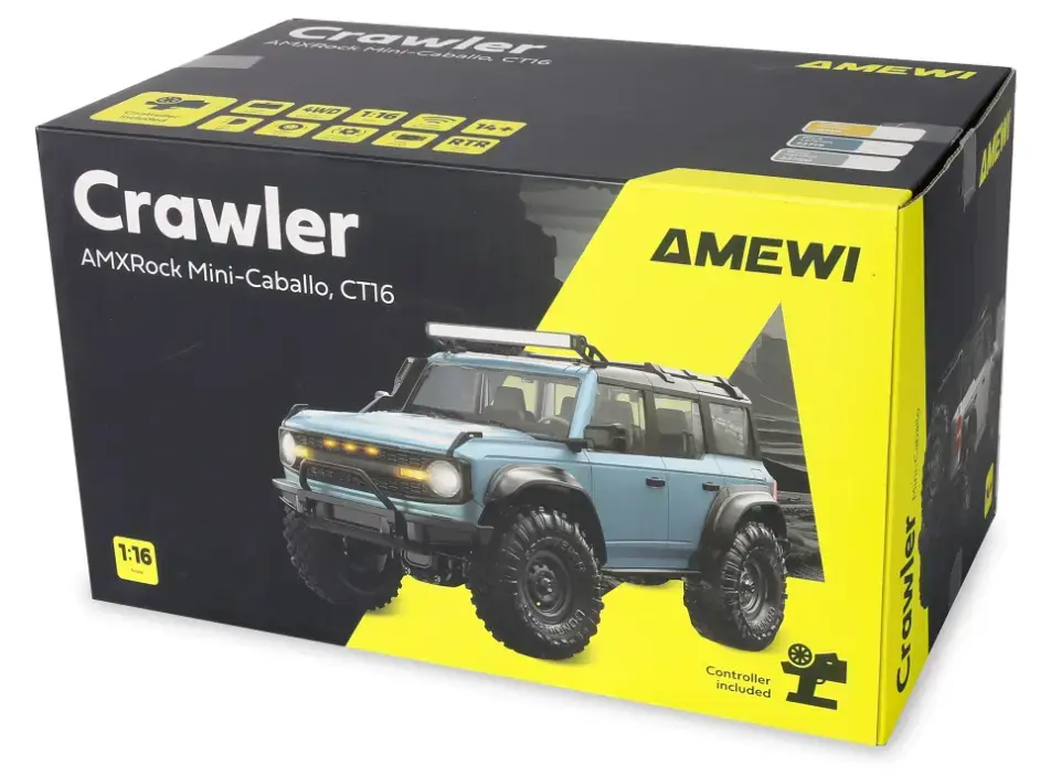 Радиоуправляемый краулер Amewi AMXRock Mini-Cabalo 1:16 Photo 11