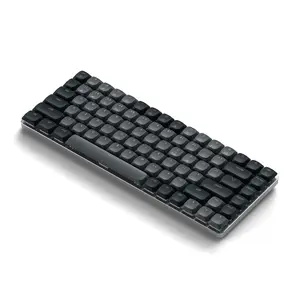 Satechi SM1 Slim mehāniskā tastatūra, Tenkeyless, USB un Bluetooth, QWERTY angļu, melna/pelēka