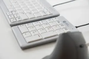 Concave keys.
