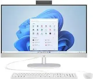 HP 27-cr1071ng All-in-One PC, 27-inch, Intel Core Ultra 7 155U, 16GB RAM, 512GB SSD, Windows 11 Home