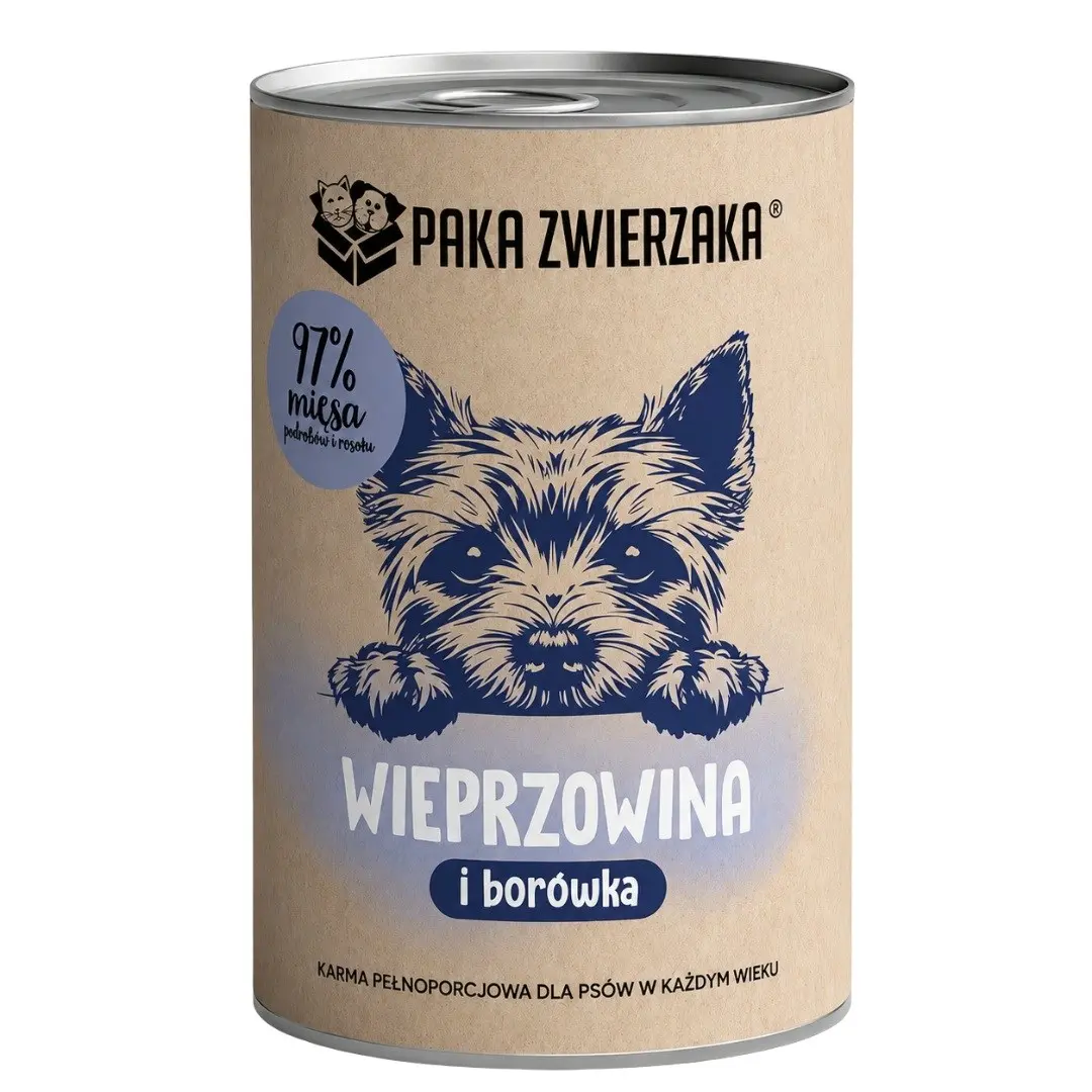 Paka Zwierzaka monoproteīna mitrā suņu barība
