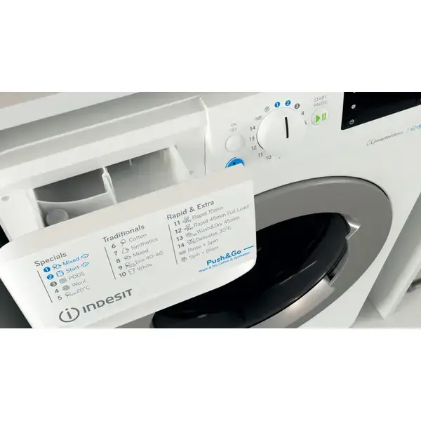 Washer-Dryer INDESIT BDE 86436 WSV Photo 3