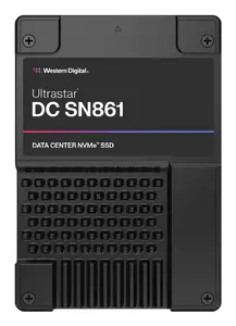 Western Digital Ultrastar DC SN861 6.4 TB Enterprise SSD, U.2 NVMe PCIe 5.0