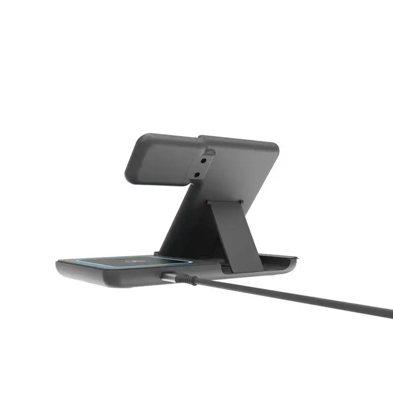 Gembird TA-WPC31S-01-BK 3-in-1 Wireless Charger Stand Photo 2