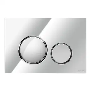 CERSANIT LUNA Flush Plate Chrome
