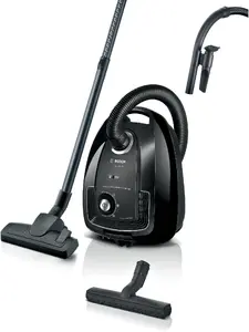 Bosch Serie 4 BGL38BA2H Drum Vacuum Cleaner, 600 W, 4 L Dust Bag, HEPA Filter