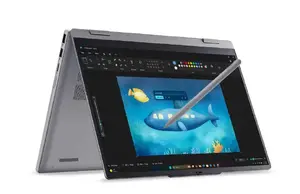 Lenovo ThinkBook 14 G6 2-in-1 Laptop, 14.0" WUXGA Touchscreen, Intel Ultra 7, 16GB RAM, 512GB SSD, Windows 11 Pro, Luna Grey
