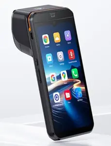 Capture Mako 6.5 Mobile POS Terminal / UIS7861 Octa-core processor / 4GB RAM / 64GB ROM / Android 14 16,5 cm (6.5") 720 x 1600 pikseļi Melns