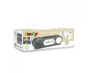 Smoby Playhouse Doorbell for Outdoor Use, Black